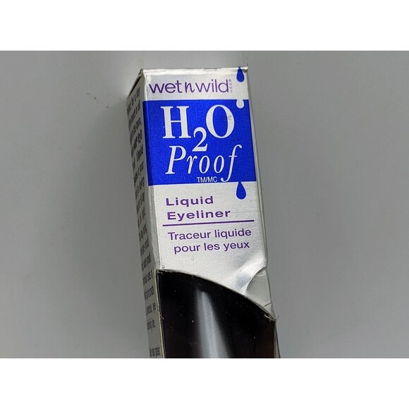 WET N WILD H2O PROOF LIQUID EYELINER 881 ULTRA BLACK 0.17oz NEW IN PACKAGE - Picture 4 of 8